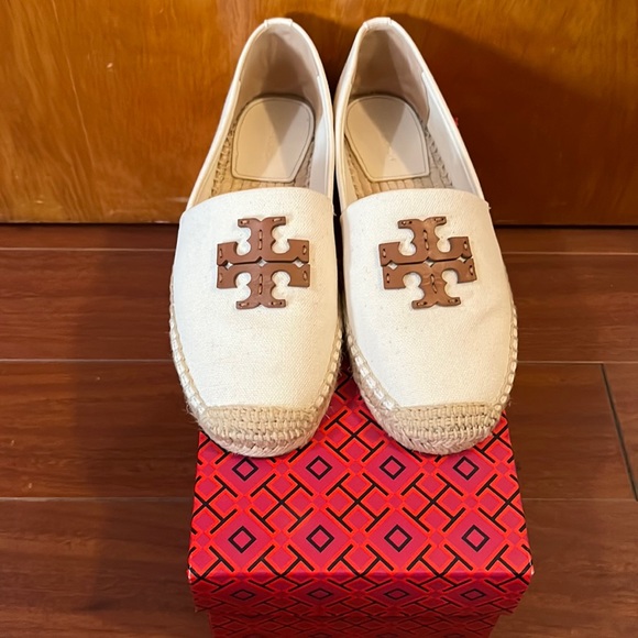 Tory burch canvas shoes size 7 - Picture 1 of 3